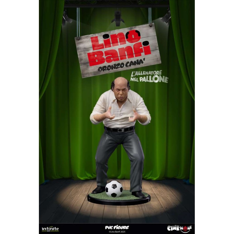 Infinite Statue - Cine-Moni - Lino Banfi - Oronzo Cana' L'allenatore nel pallone - Disgrazieto Maledetto  - Statua PVC 1:10